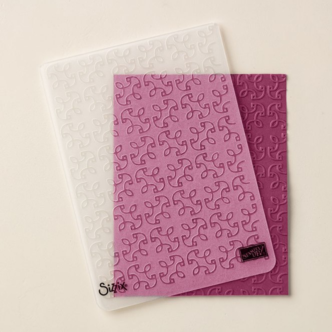 Garden Trellis Texutred Impressions Embossing Folder