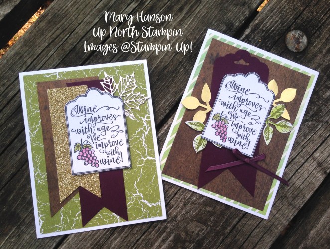 Half Full Mary Hanson Up North stampin'