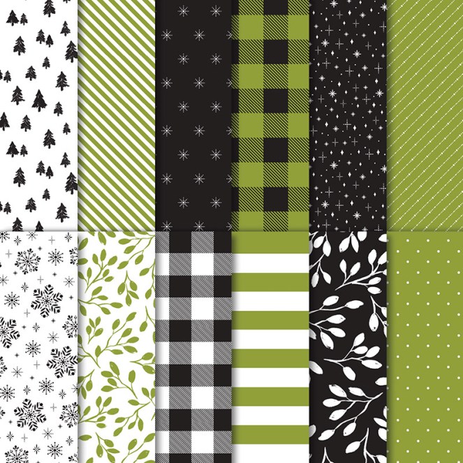 merry little christmas papers