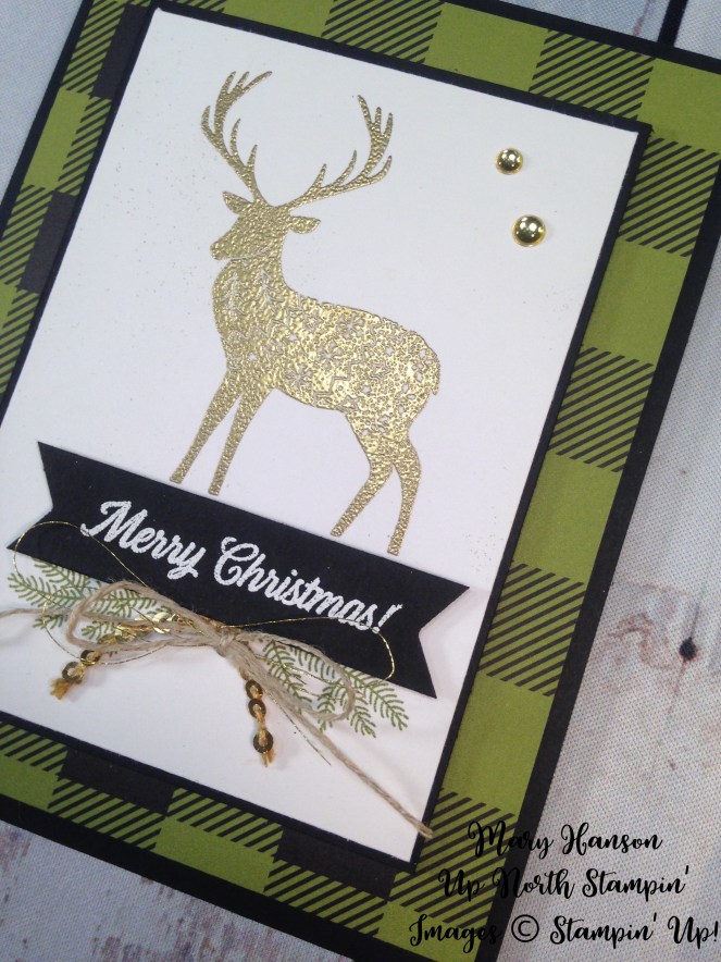 Merry Patterns - Merry Little Christmas DSP - Up North Stampin' - Mary Hanson