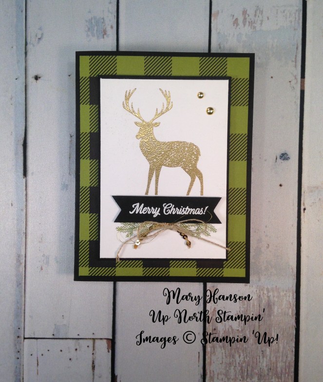 Merry Patterns - Merry Little Christmas DSP - Up North Stampin' - Mary Hanson
