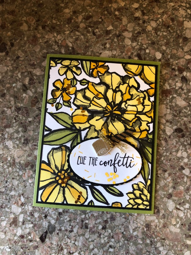 Picture Perfect Birthday Long View - Petal Palette Designer Series Paper - Mary Hanson - Up North Stampin'