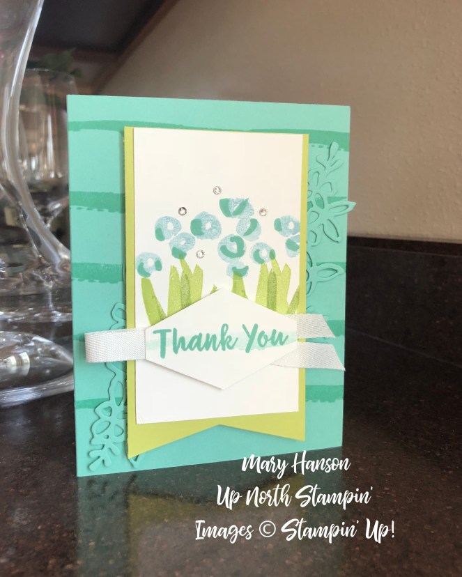 Abstract Impressions - Springtime Impressions Thinlits Dies - Coastal Cabana - Lemon Lime Twist - Mary Hanson - Up North Stampin'