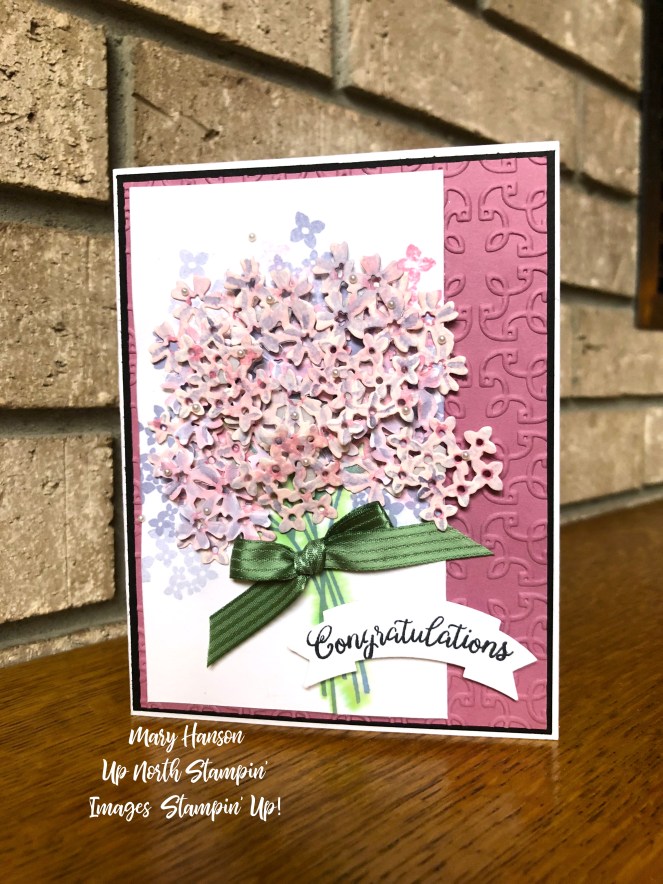 Beautiful Bouquet - Fireplace - Mary Hanson - Up North Stampin'