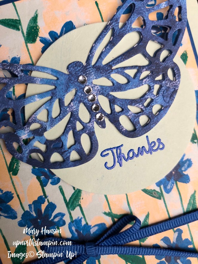 Abstract Impressions Close Up - Garden Impressions Designer Series Paper - 2018-20 In-Color Designer Series Paper - Mary Hanson - Up North Stampin - Stampin' Up!