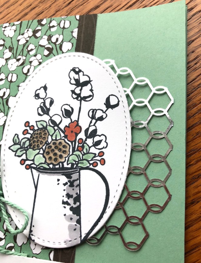 Close Up 2 - Country Lane - Mint Macaron - Chicken Wire Elements - Mary Hanson - Up North Stampin'