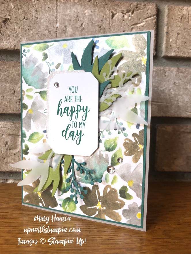 Frosted Floral Specialty Designer Series Paper - Frosted Floral Bundle - Country Lane - Mary Hanson - Up North Stampin'