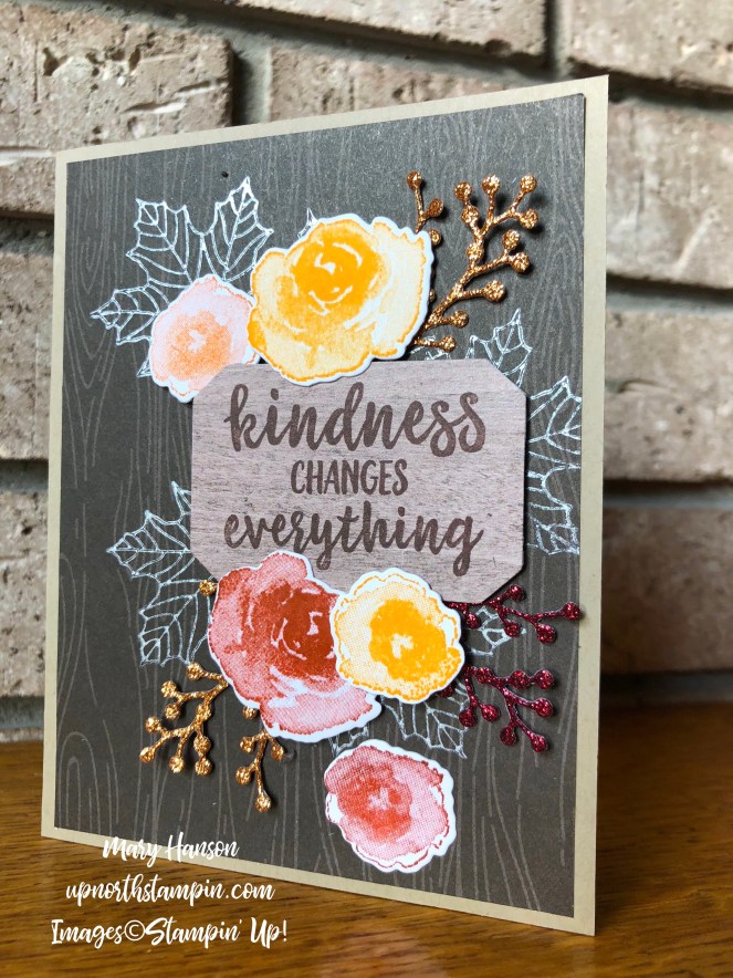 First Frost Clear Mount Bundle - Colorful Seasons - Abstract Impressions - Joyous Noel 6 x 6 Glimmer Paper - Wood Textures Designer Series Paper - Shimmer Paint - Mary Hanson - Up