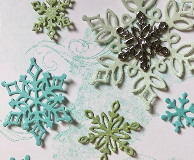 Beautiful Blizzard - Snowflake Showcase - Silver Foil-Edged Cards and Envelopes - Mary Hanson - Up North Stampin'