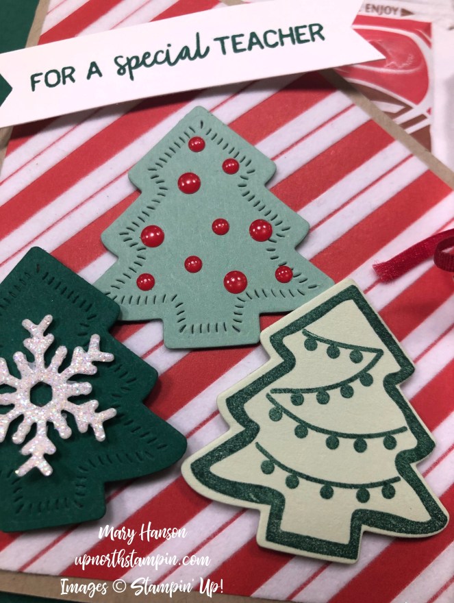 Santa's Workshop Designer Series Paper - Close Up - Nothing Sweeter - Up North Stampin' - Mary Hanson - Stampin' Up!