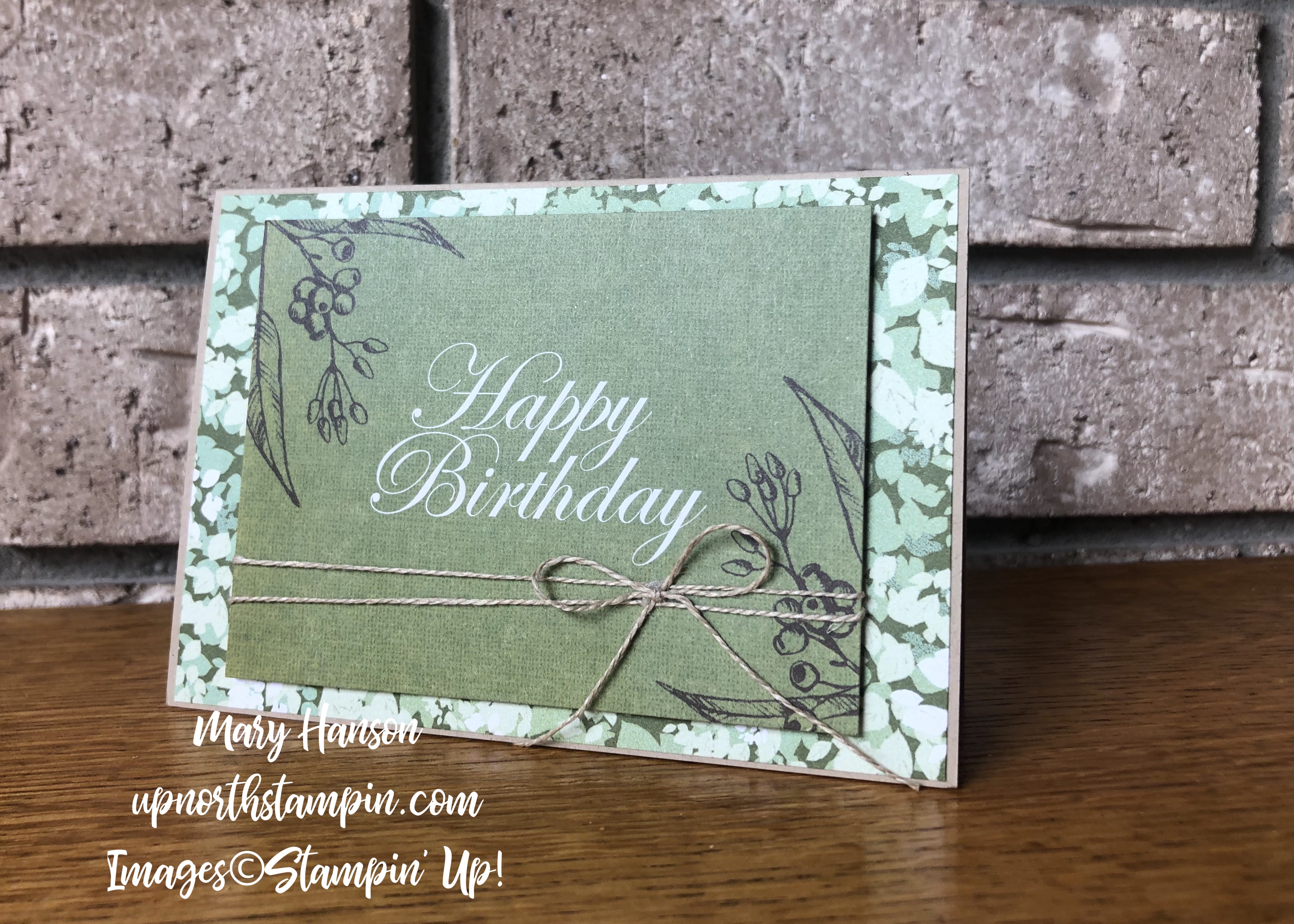 Magnolias and More Memory Pack 4 - Mary Hanson - Up North Stampin' Stampin' Up!