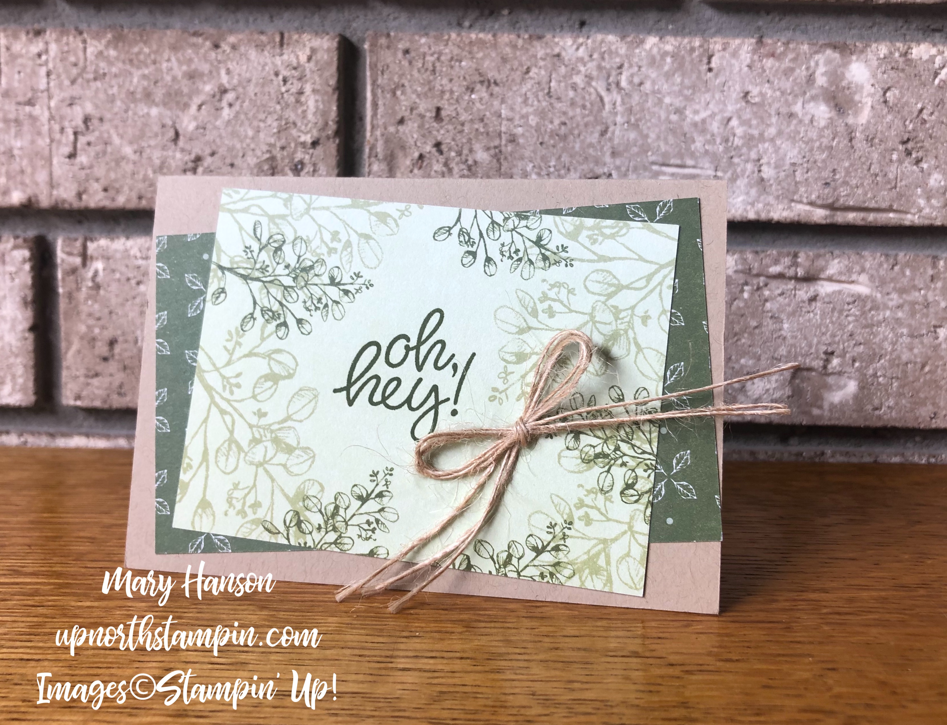 Magnolias and More Memory Pack 5 - Mary Hanson - Up North Stampin' Stampin' Up!