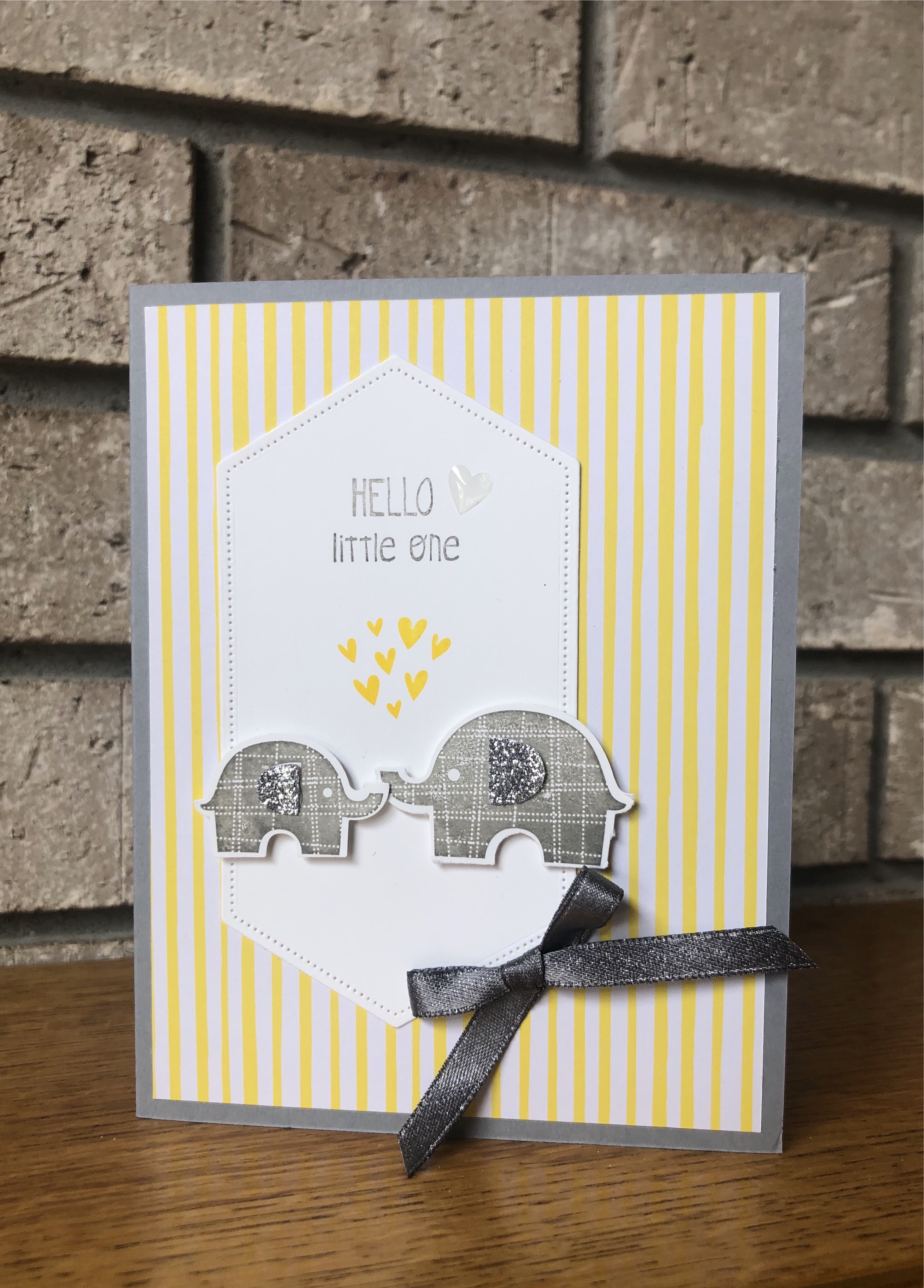 Little Elephant 2 - 2018-20 In Color Designer Series Paper - Silver Glimmer Paper - Mary Hanson - Up North Stampin'