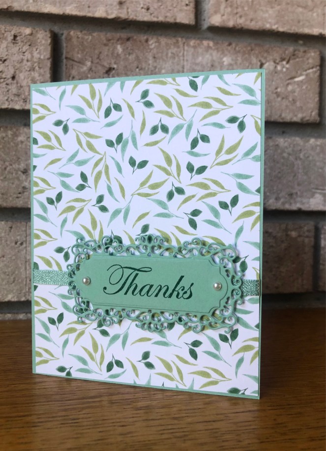 Ornate Frames Dies - Garden Lane Designer Series Paper - Magnolia Lane - Mary Hanson - Up North Stampin