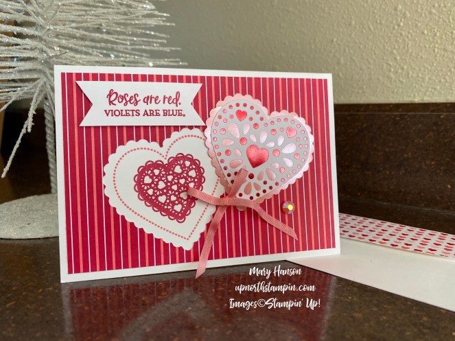 From My Heart Suite 2 - Mary Hanson - Up North Stampin' - Stampin' Up!