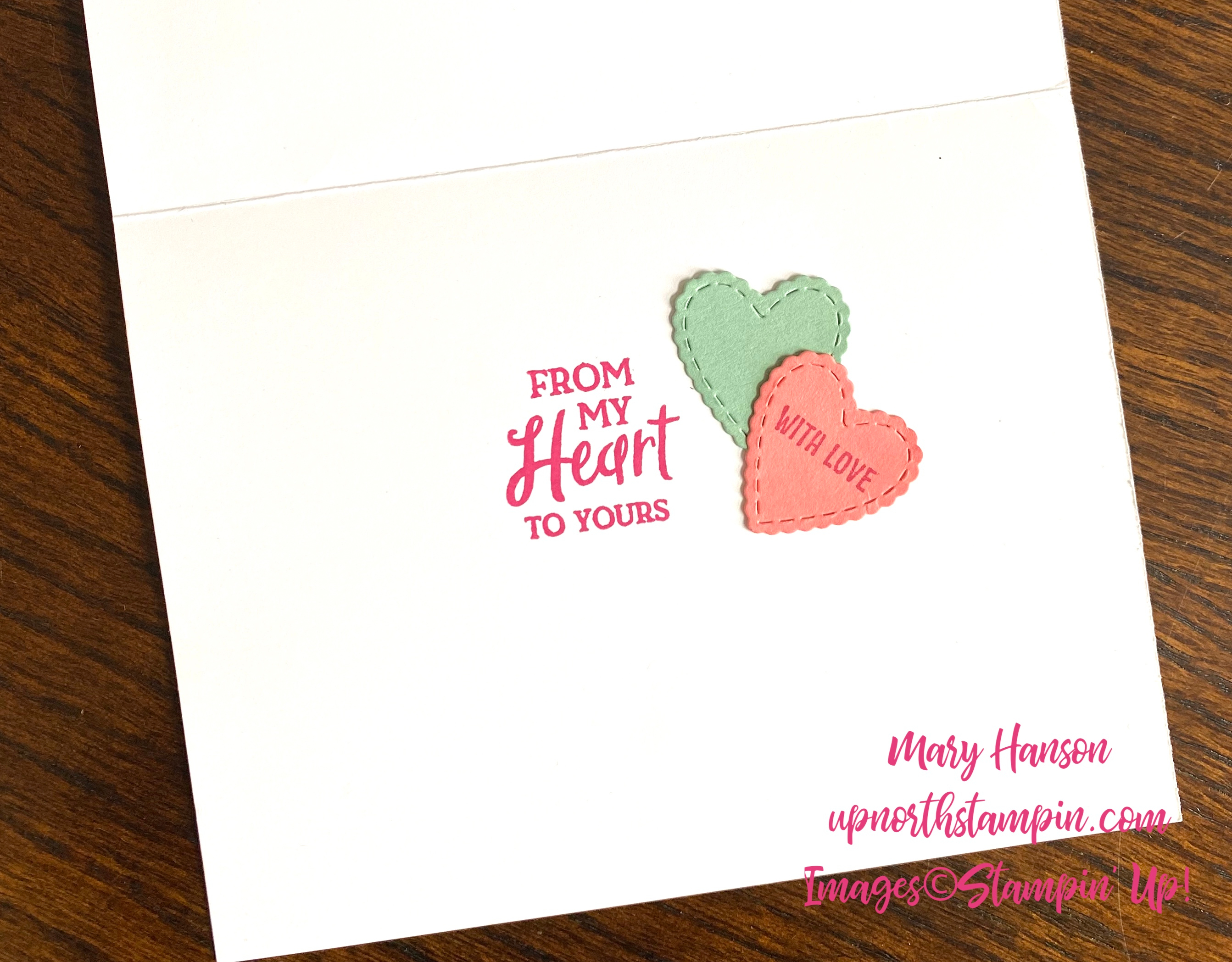 Heartfelt Bundle - Meant to Be Bundle - Inside - Mary Hanson - Up North Stampin'