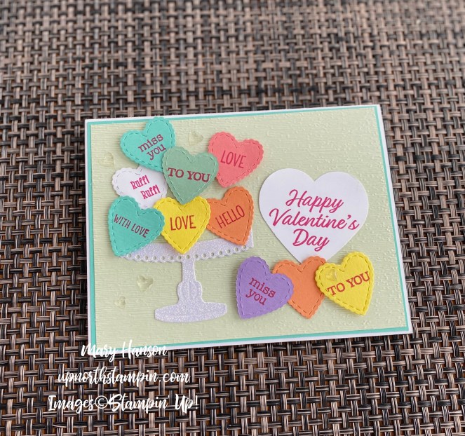 Meant to Be Bundle - Mary Hanson - tweed background - Up North Stampin'