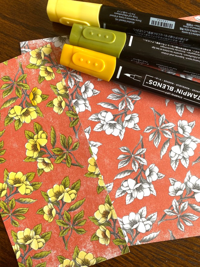 Botanical Prints Designer Series Paper - Up North Stampin' - Mary Hanson