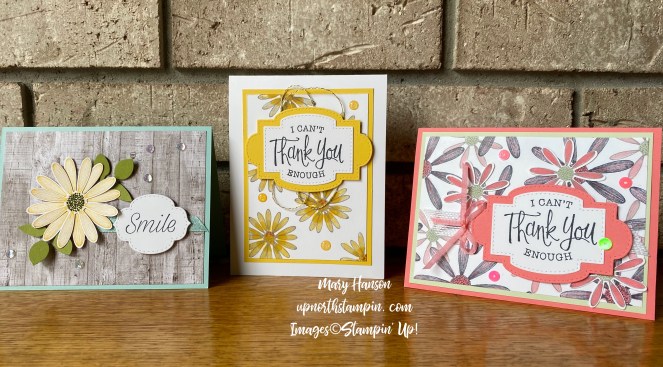 Daisy Punch - Medium Daisy Punch - Stitched So Sweetly - So Sentimental - Mary Hanson - Up North Stampin'