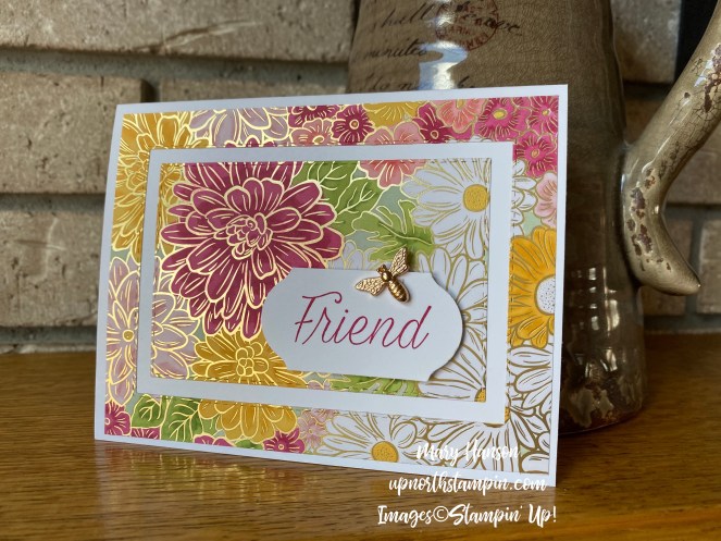 Ornate Gardens Designer Series Papers - Hearth - Lovely Lipstick - Daisy Lane - Mary Hanson - Up North Stampin'