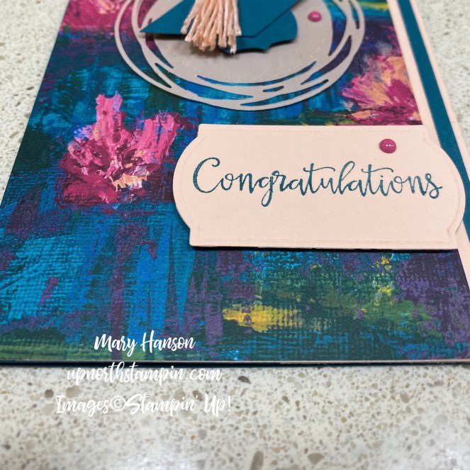 Peaceful Moments Bundle - Perennial Essence Vellum - Dressed Up Tassels - Slanted - Mary Hanson - Up North Stampin'