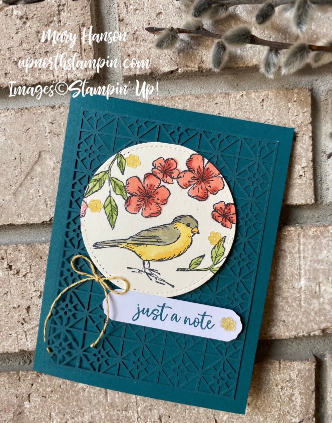 Botanical Prints Medley - Bird Ballad Suite - Music From the Heart - Mary Hanson - Up North Stampin'