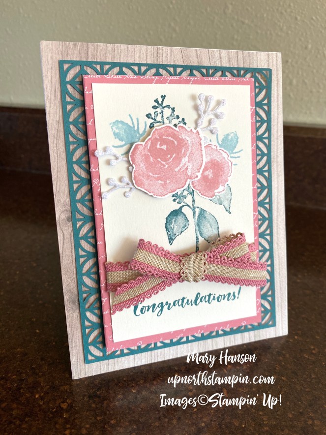 First Frost - Botanical Prints Medley - Mary Hanson - Up North Stampin'