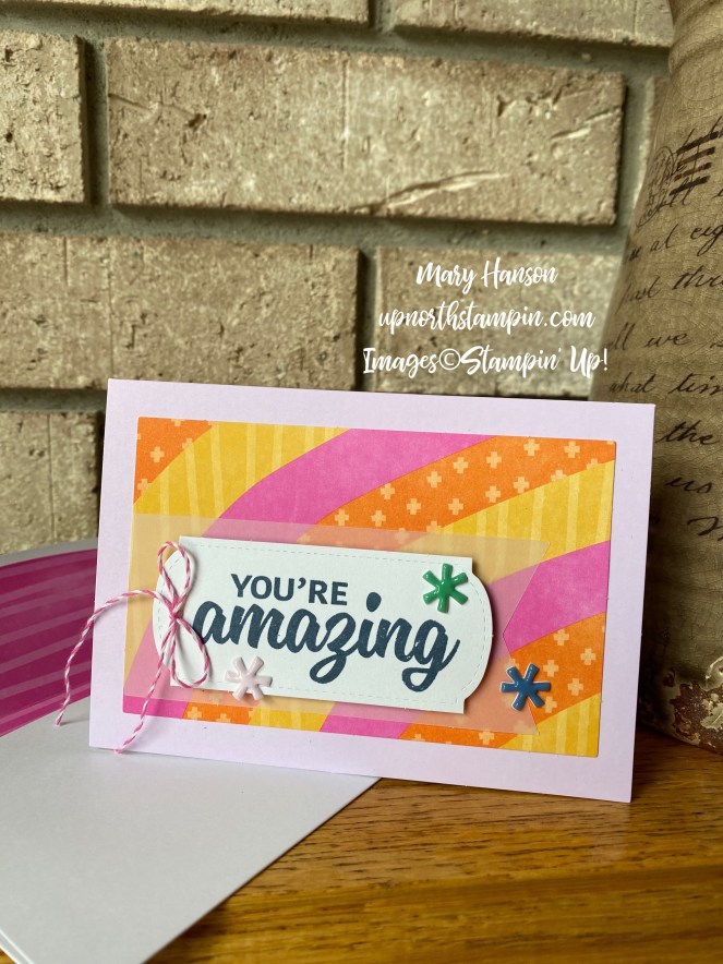 May Paper Pumpking Kit - 1 - Mary Hanson - Up North Stampin'