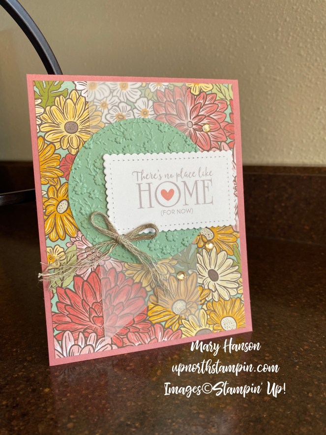 Share Sunshine PDF - Ornate Garden Designer Series Papers - Ornate Floral 3D Embossing Folder - Terracotta Tile - Mary Hanson - Up North Stampin'