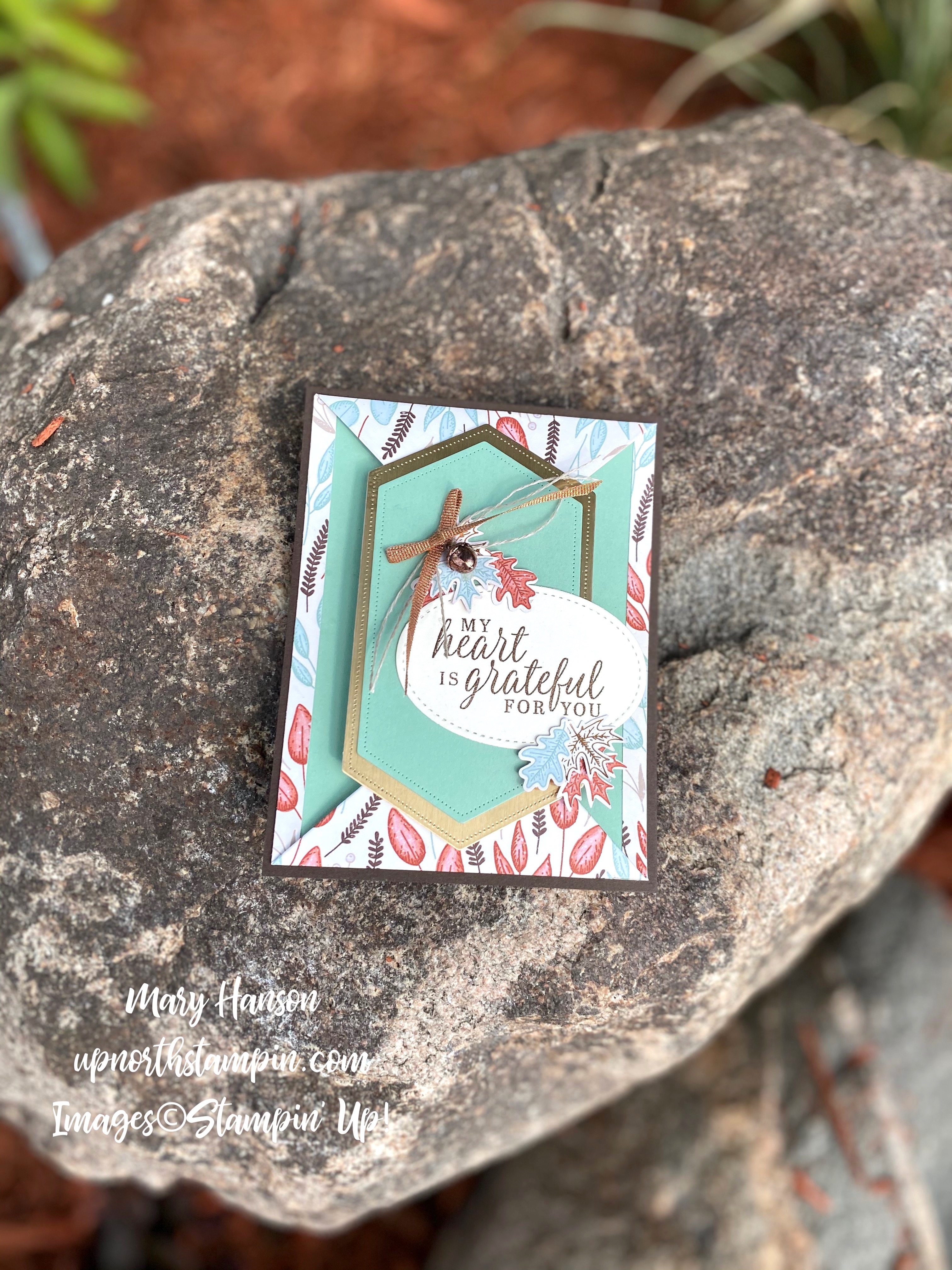 Beautiful Autumn Suite - Portrait Last View - Mary Hanson - Up North Stampin'