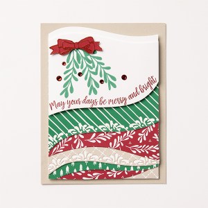 Curvy Christmas & Quite Curvy Stampin Up Card Idea.