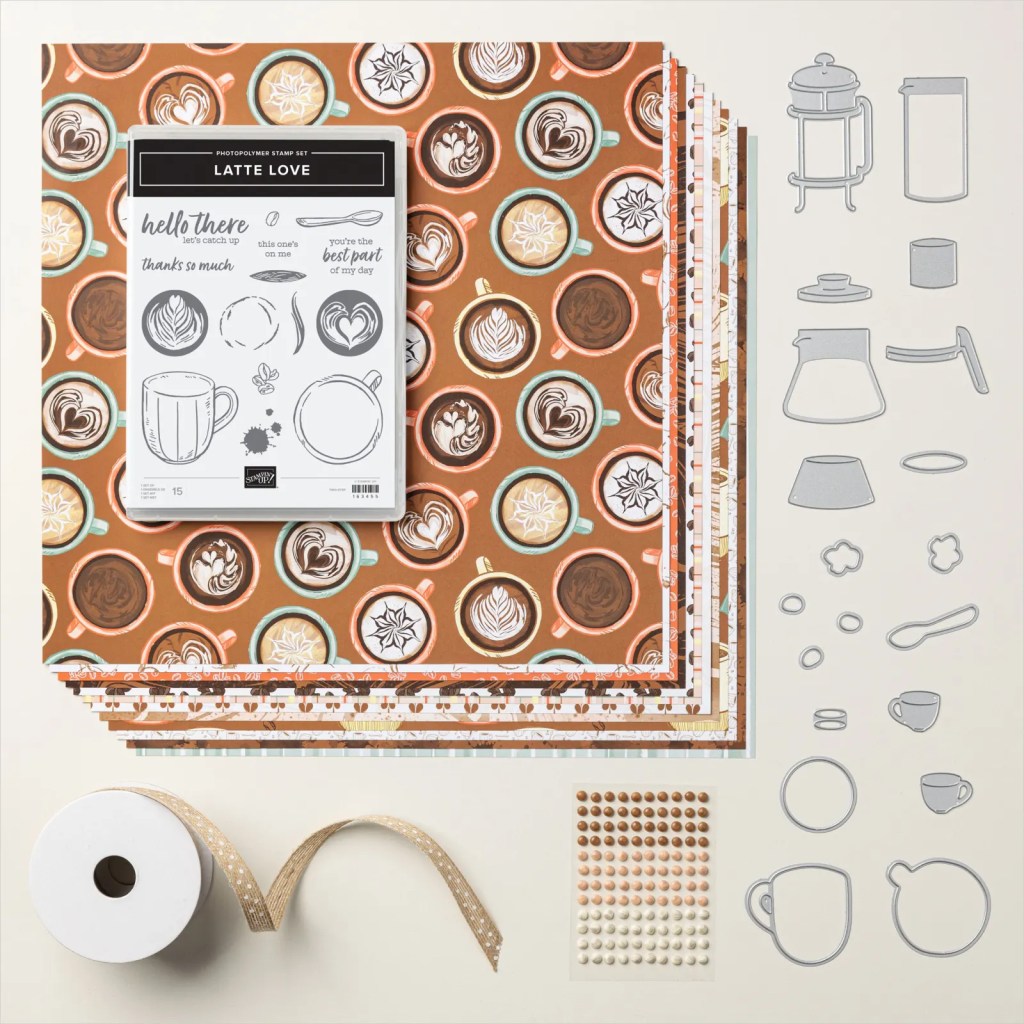 A Little Latte Suite Collection, Stampin Up!, 163466
